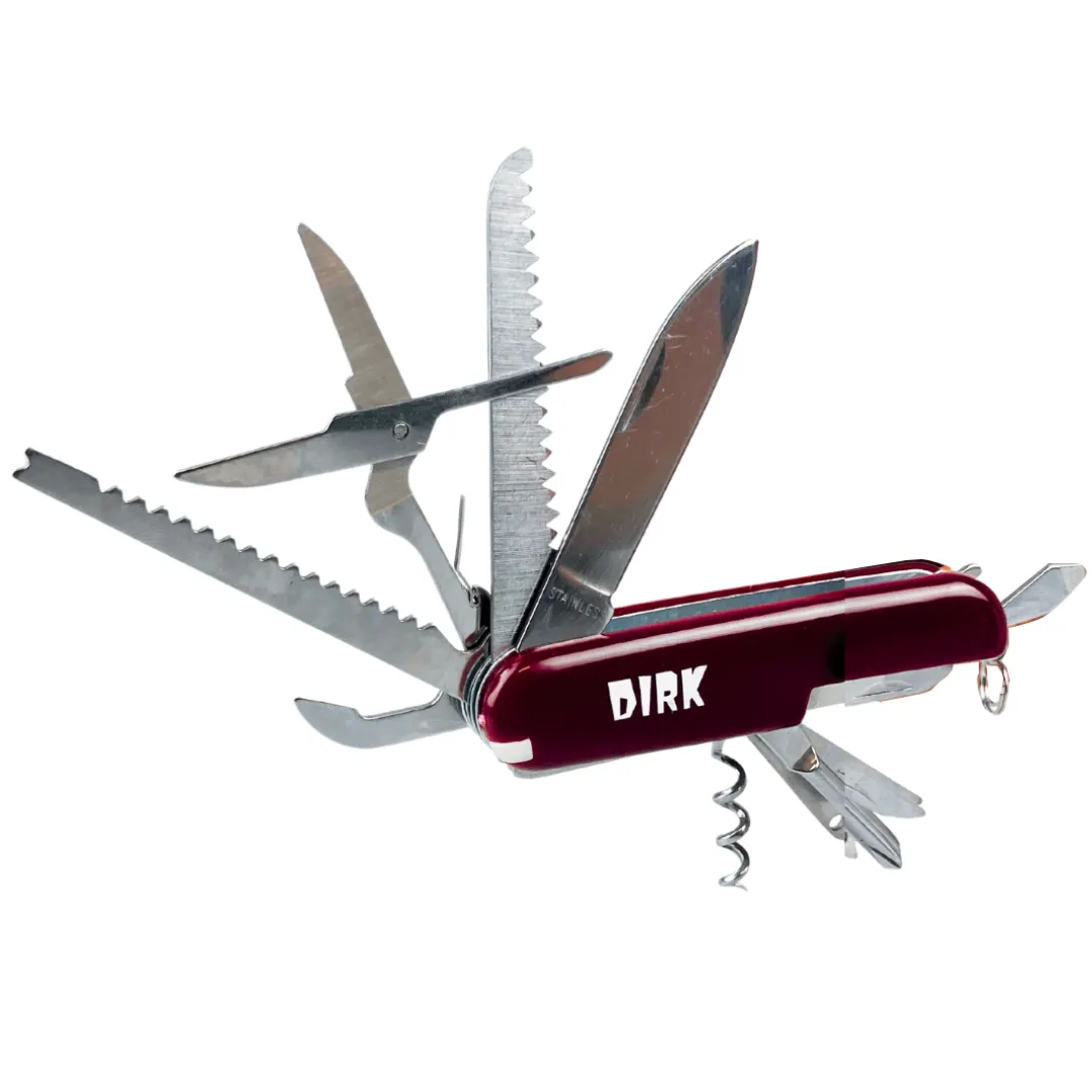 11 in 1 Multi Function Outdoorman's Mini Pocket Knife  - PK9811R