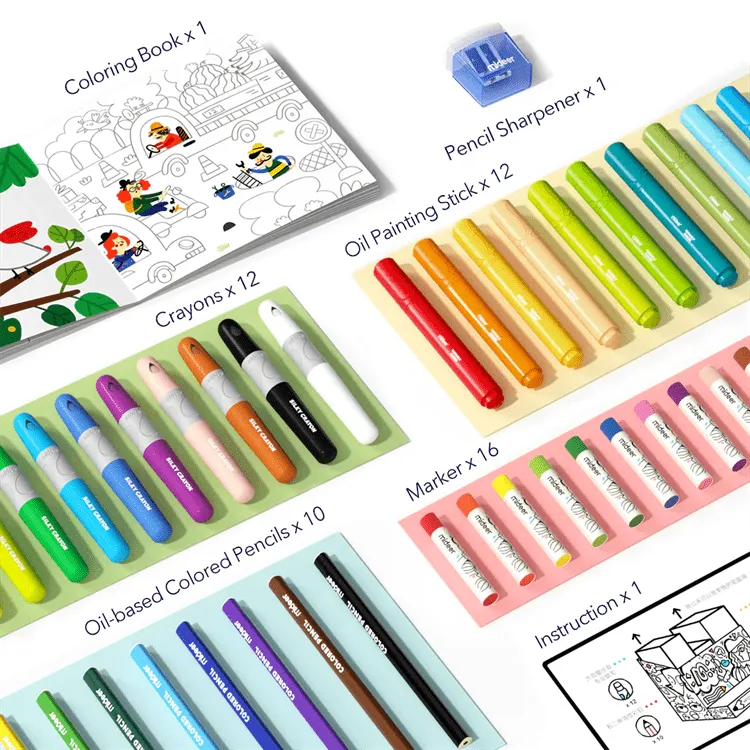 4 in 1 Art Stationery Set