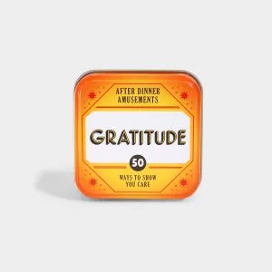 After Dinner Amusements: Gratitude: 50 Ways to Show You Care