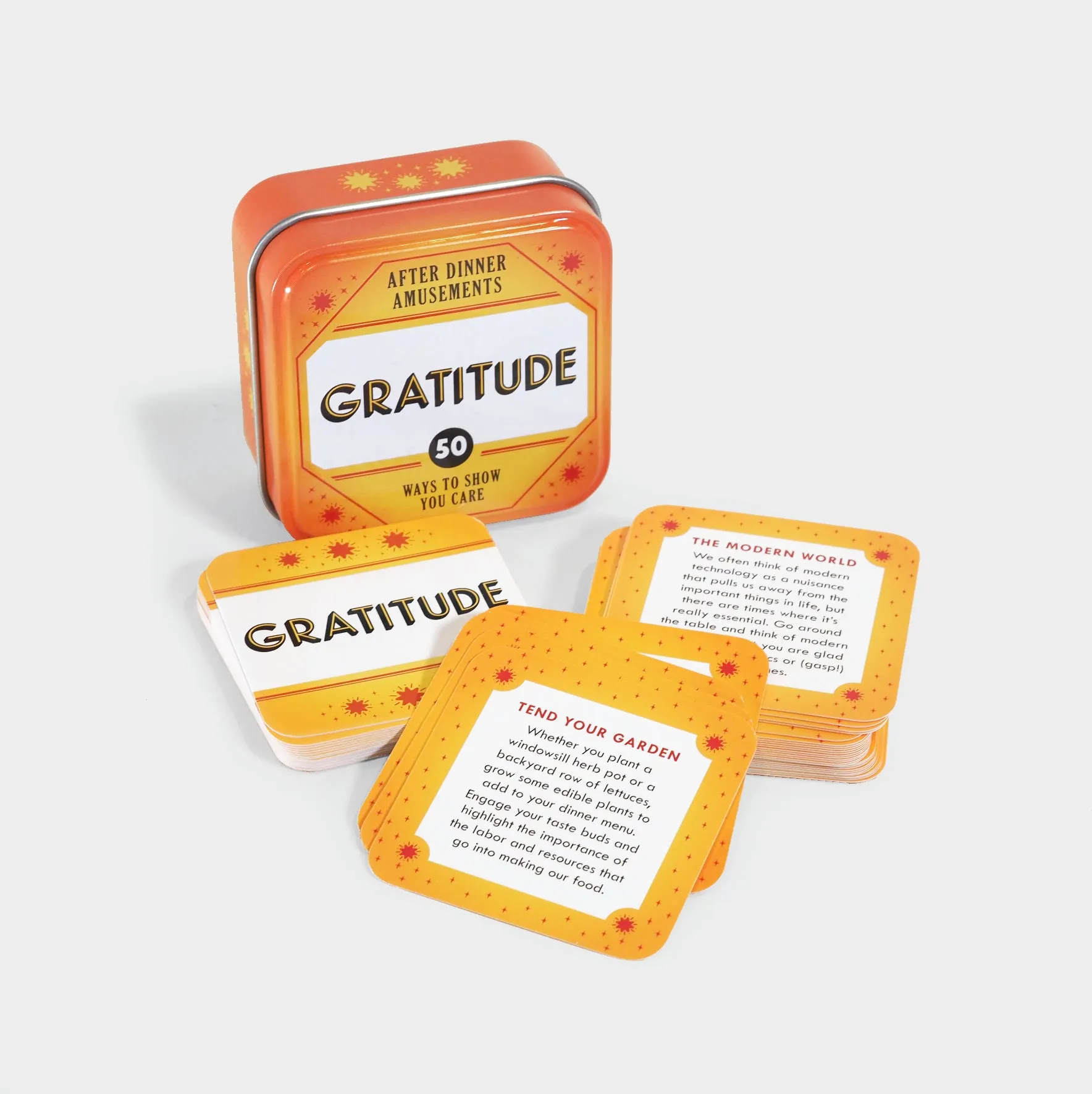 After Dinner Amusements: Gratitude: 50 Ways to Show You Care