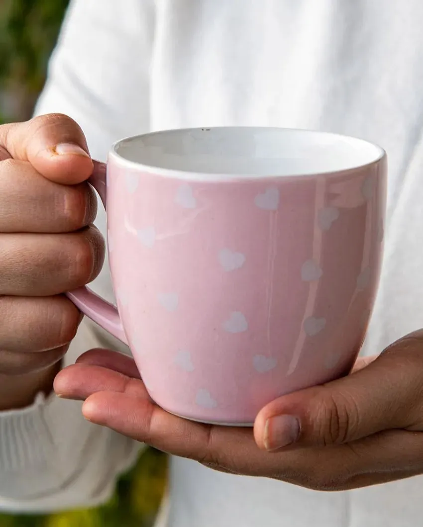 All Hearts Stoneware Mugs | Set Of 2