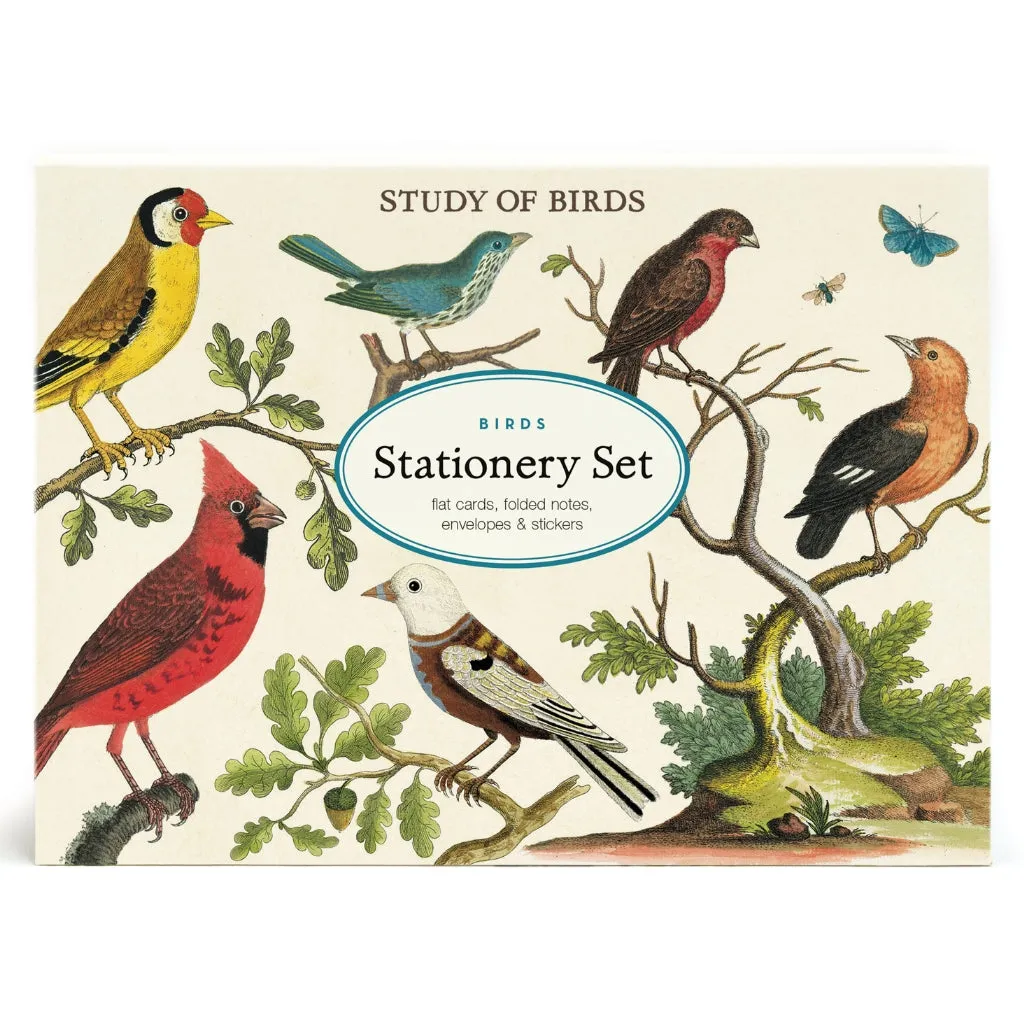 Birds Stationery Set