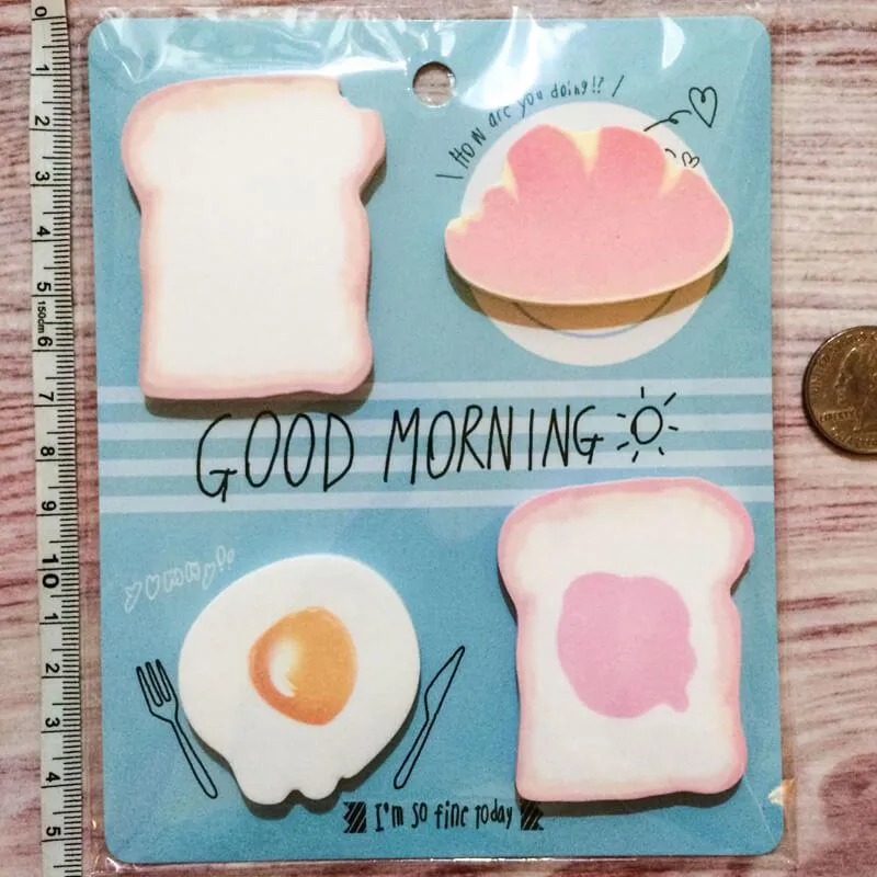 Breakfast Sticky Notes