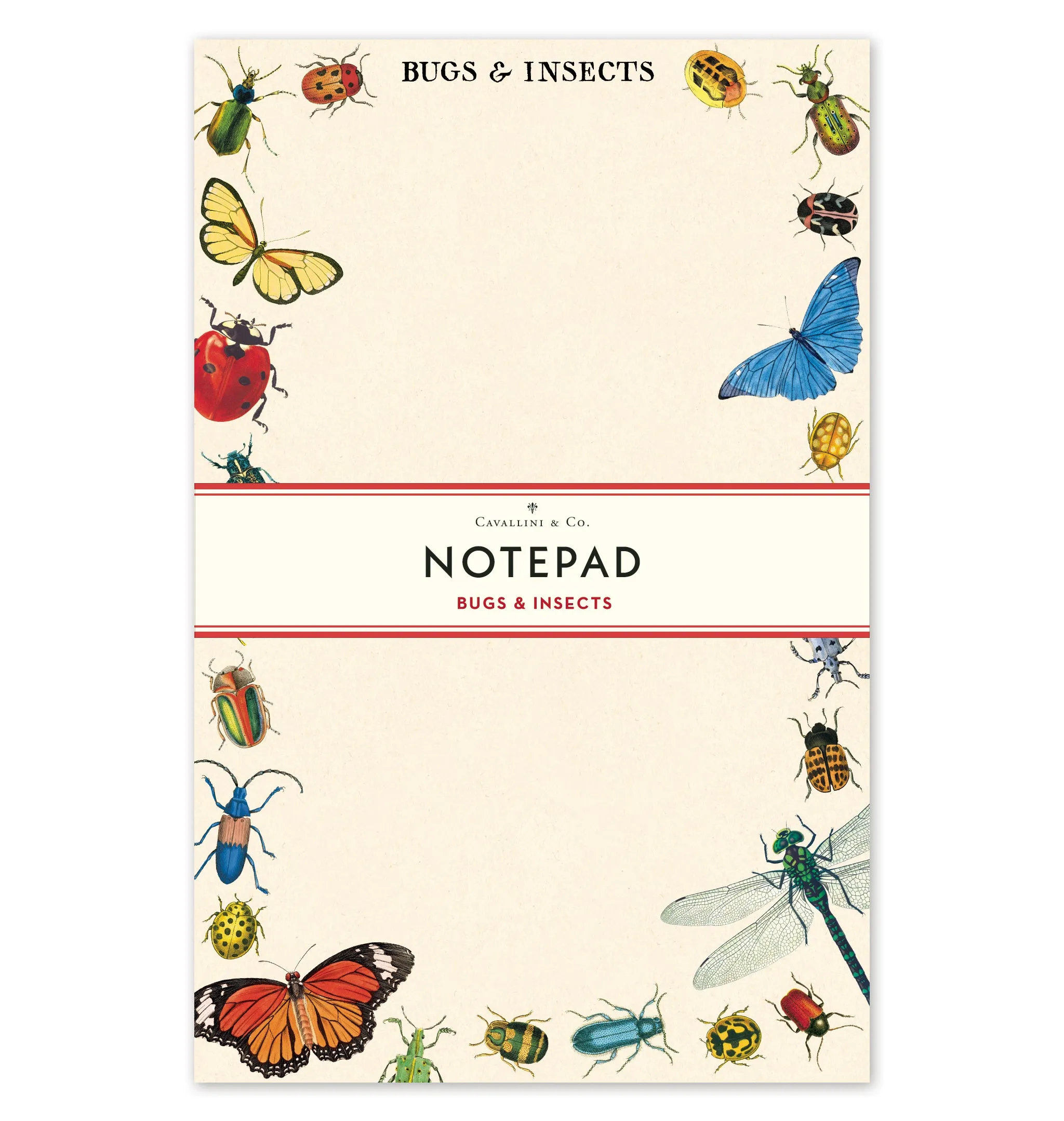 Bugs & Insects Notepad