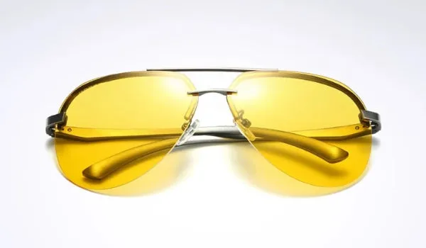 Classy Men Night Driving Aviator Glasses