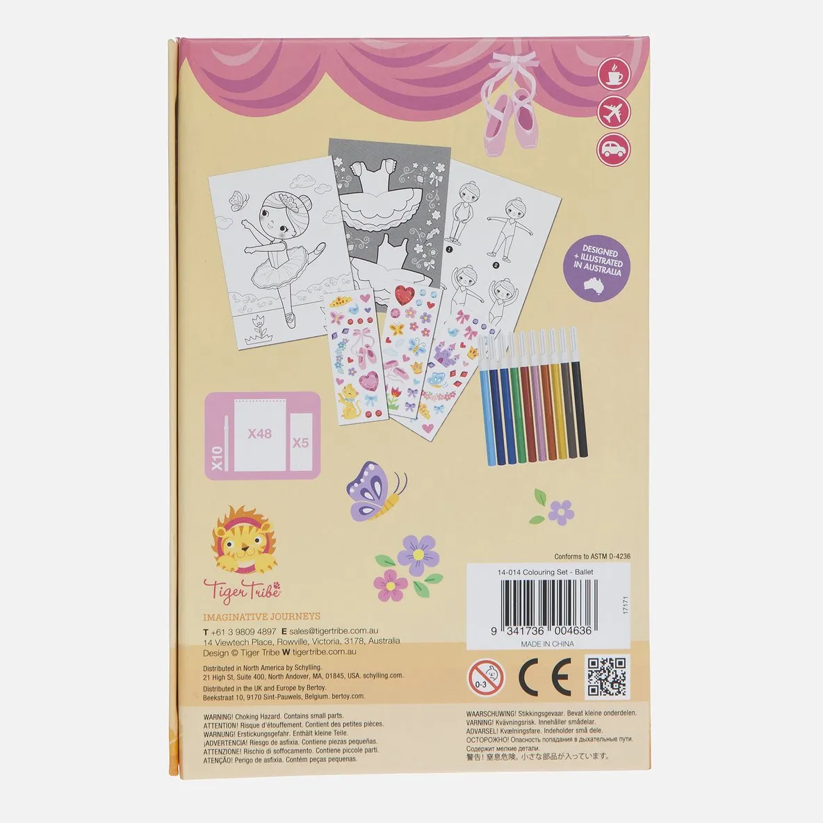 Colouring Set - Ballet