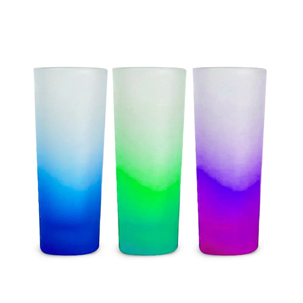 Custom Ombre Sublimation Multicolored Shot Glasses