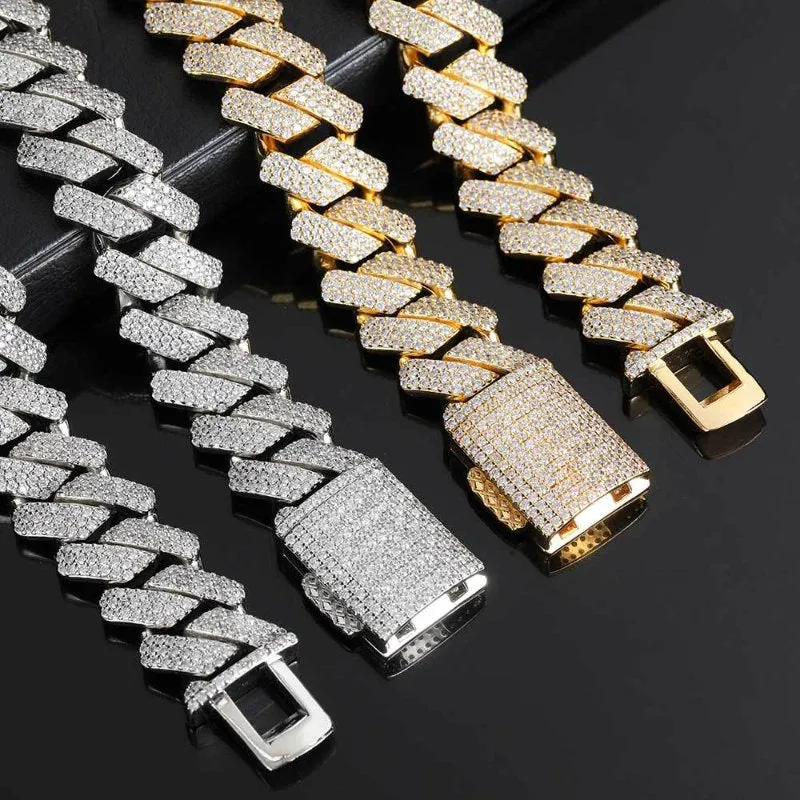 【Custom】20mm Iced Diamond Cuban Chain