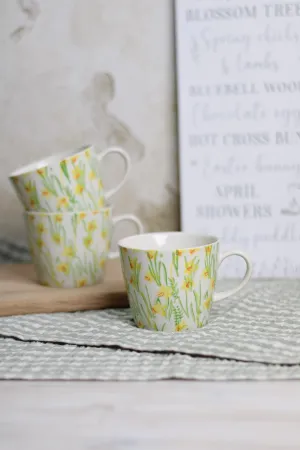 Daffodil Stoneware Mug