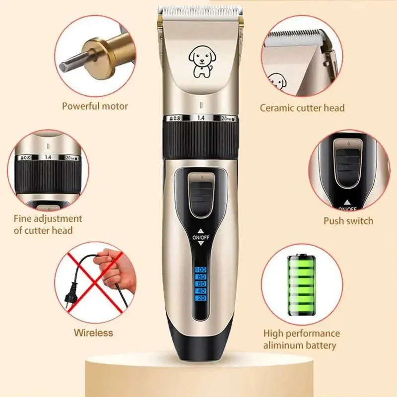 Dog Hair Clipper Professional Pet Grooming Machine