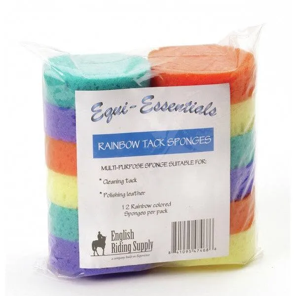 Equi-Essentials Rainbow Tack Sponges