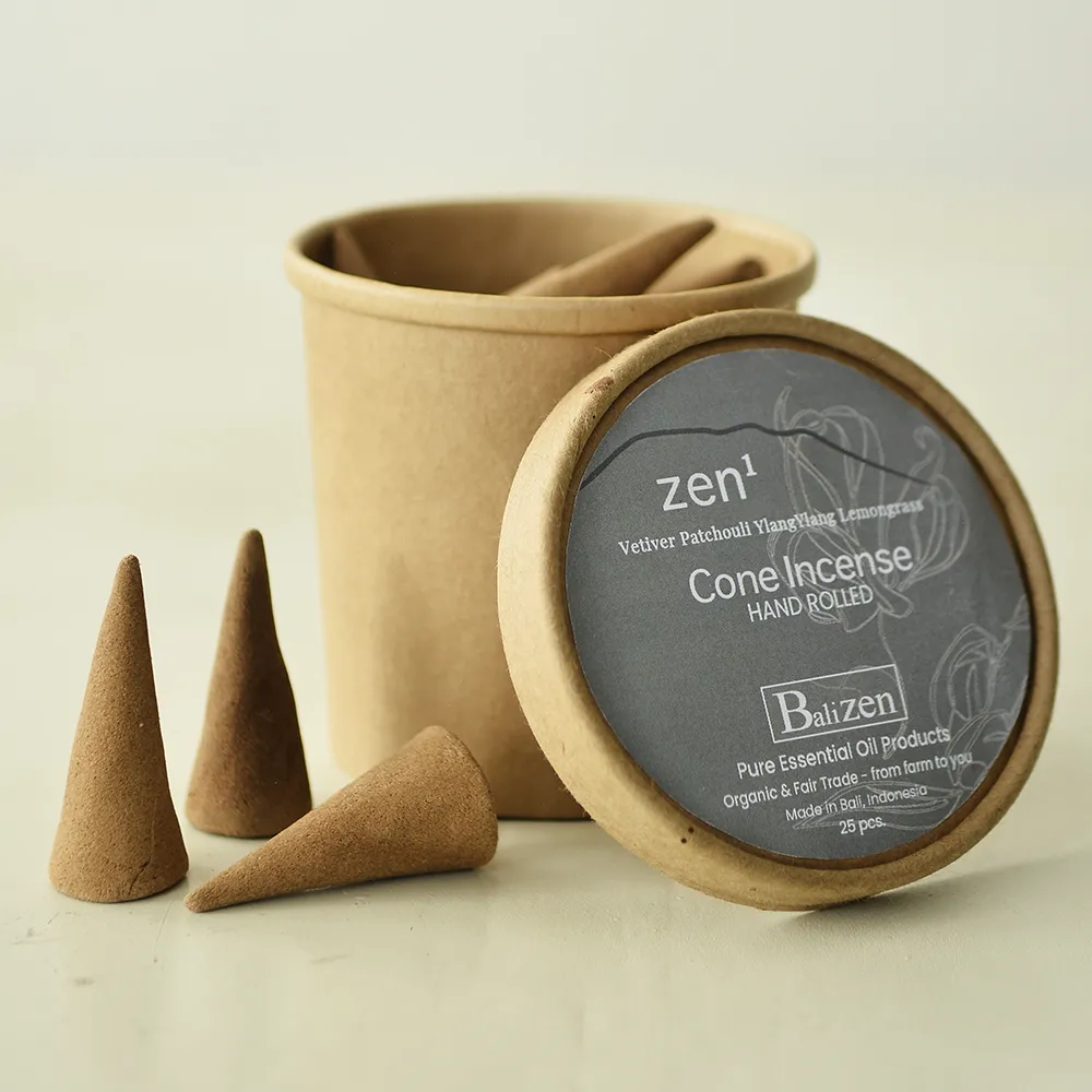 Fall 23 - Zen 1 Essential Oil Cone Incense