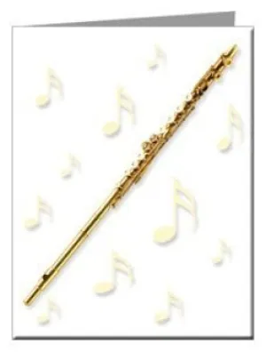 Flute Note Cards