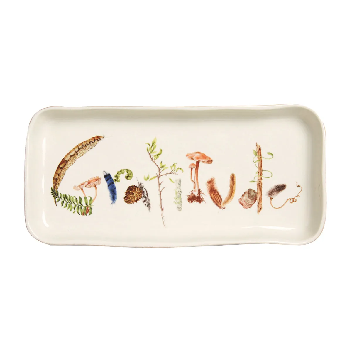 Forest Walk 10.5" Gratitude Gift Tray