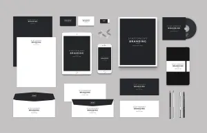 Free Clean Stationery Branding Pack (Mockup)