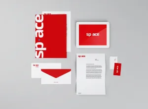 Free Stationery PSD Mockup and Template