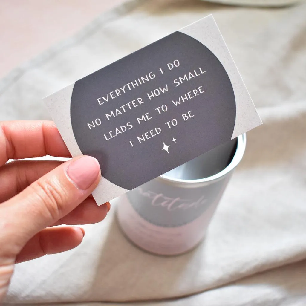 Gratitude Affirmation Cards Tin