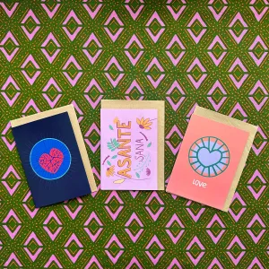 Gratitude Greeting Cards by Lulu Kitololo