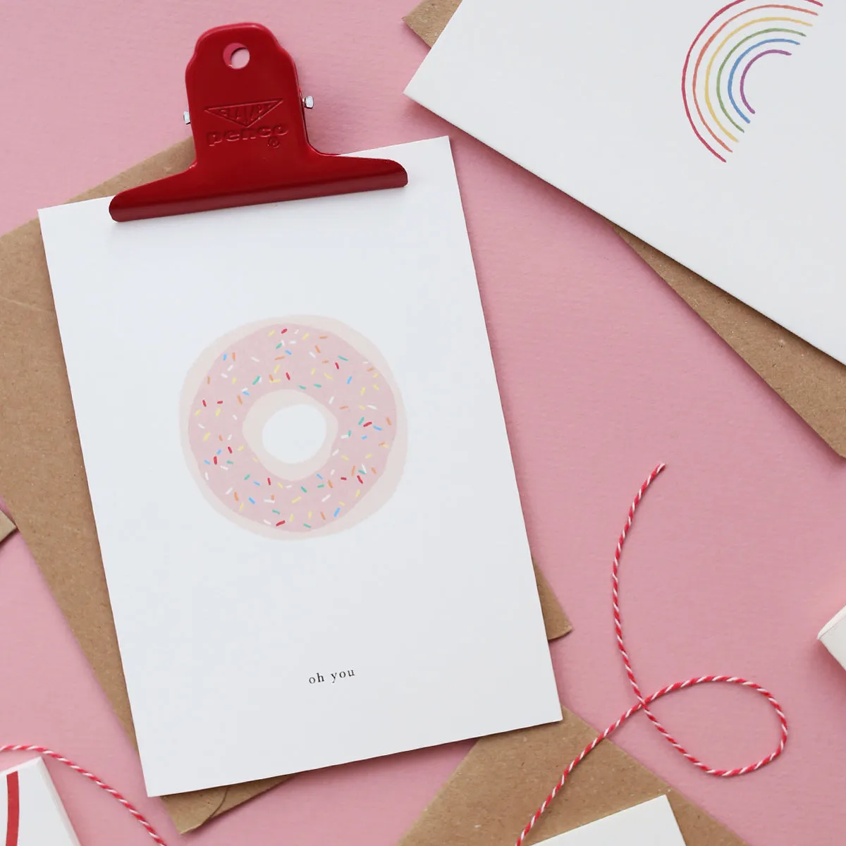 GREETING CARD // DONUT