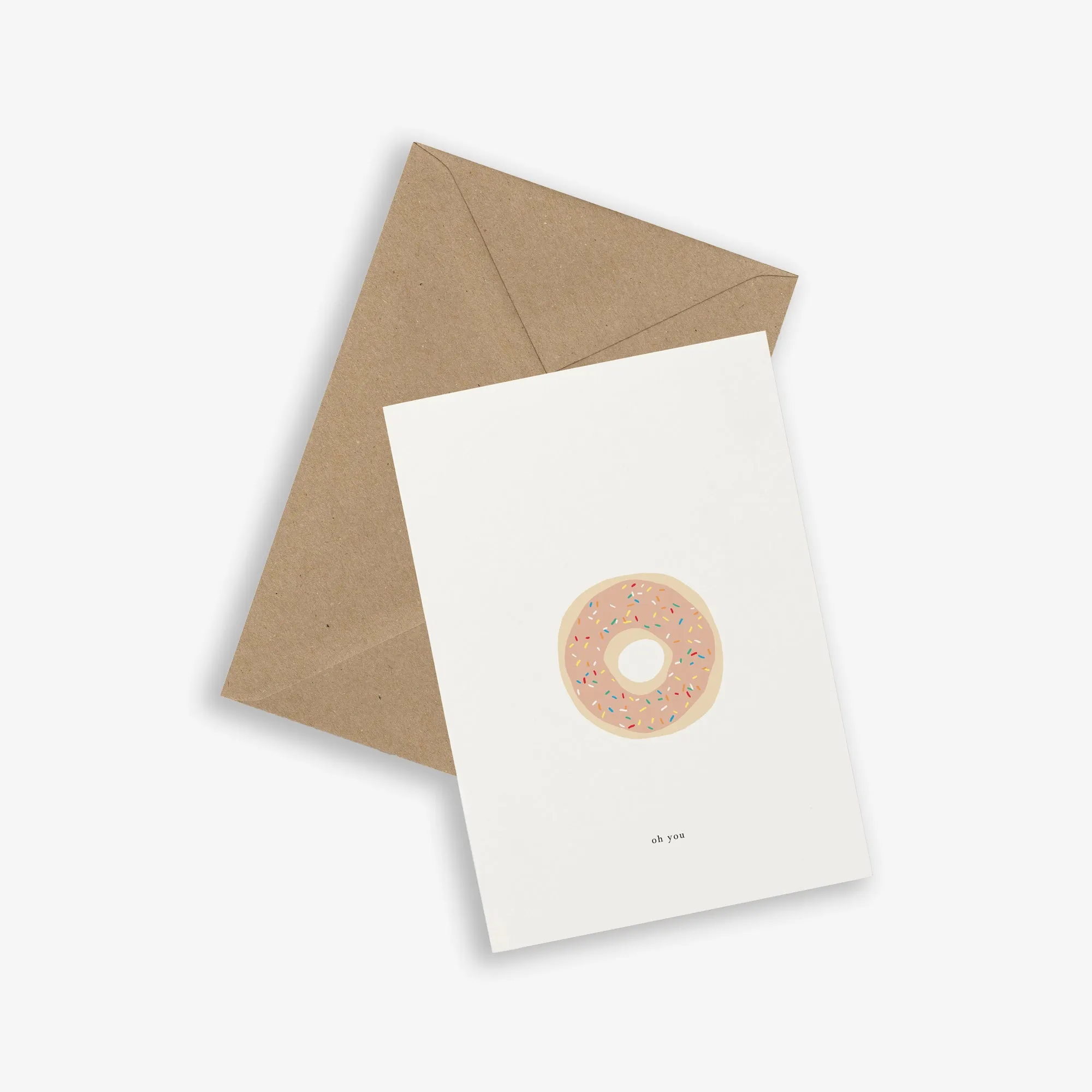 GREETING CARD // DONUT