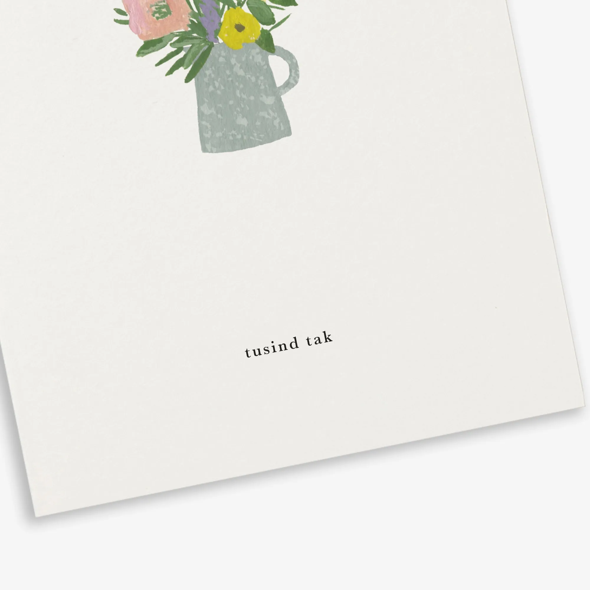 GREETING CARD // HAVEBLOMSTER (DANISH)