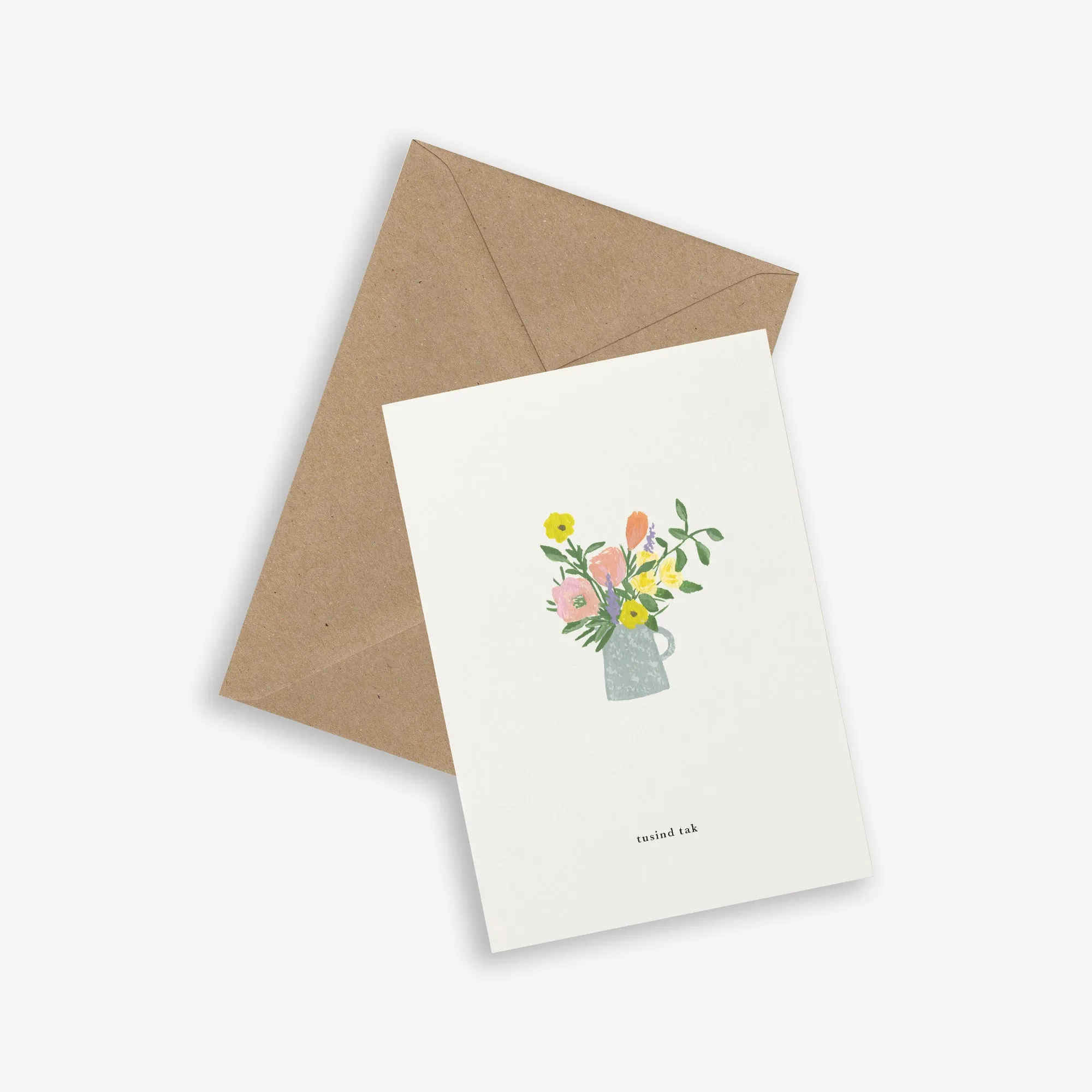 GREETING CARD // HAVEBLOMSTER (DANISH)