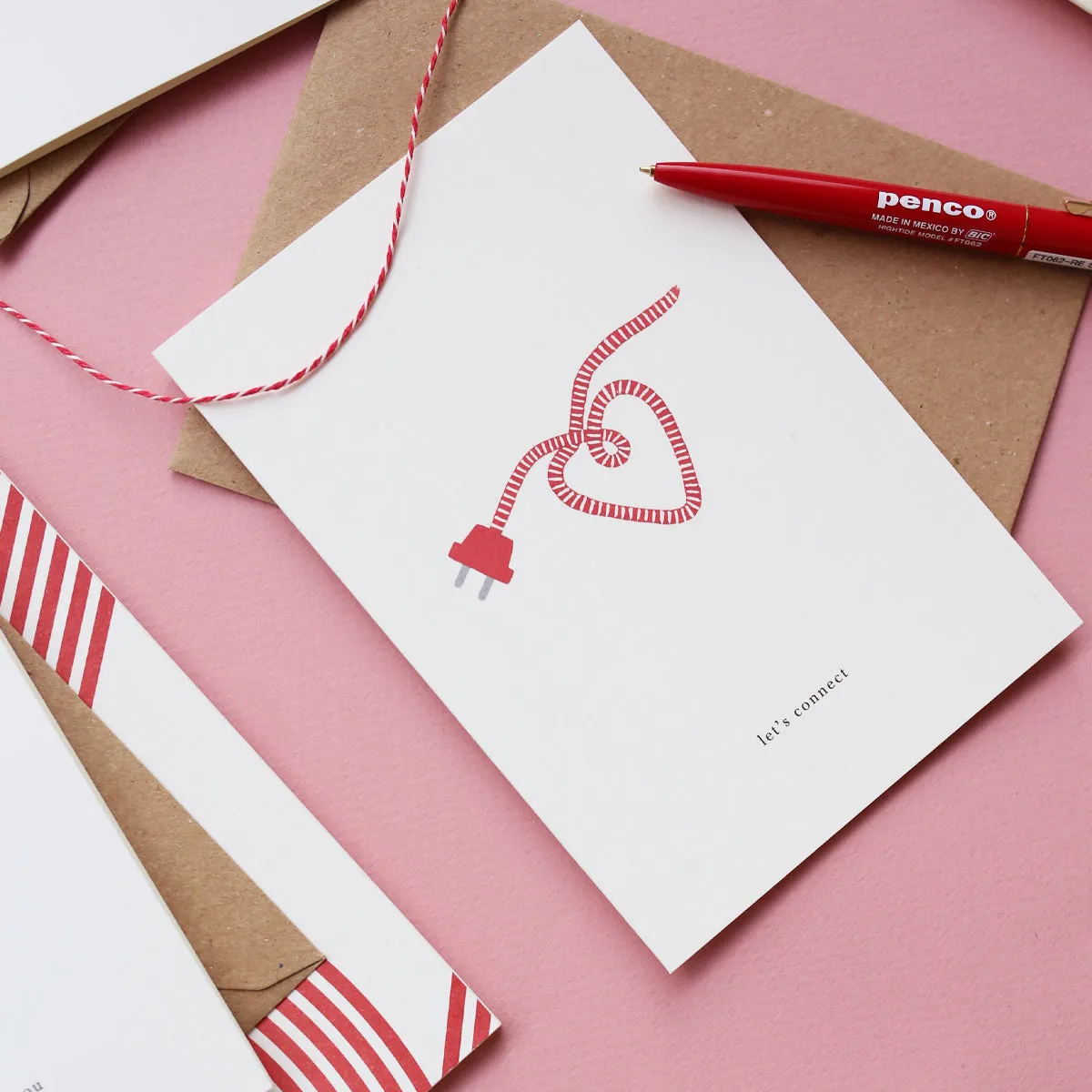 GREETING CARD // POWER CORD