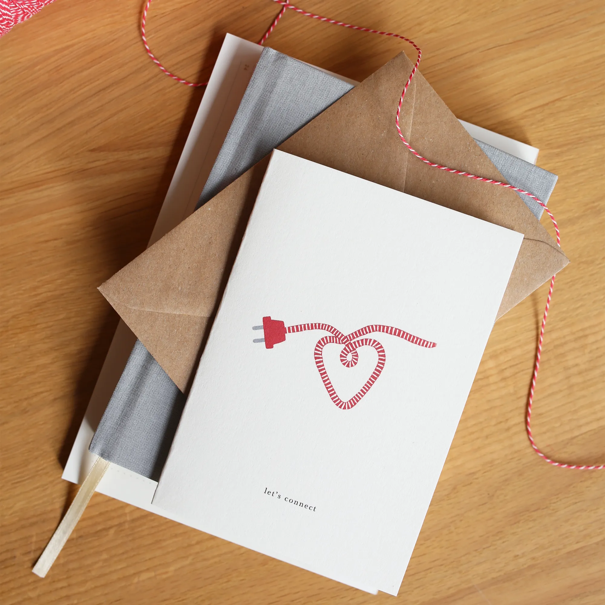 GREETING CARD // POWER CORD