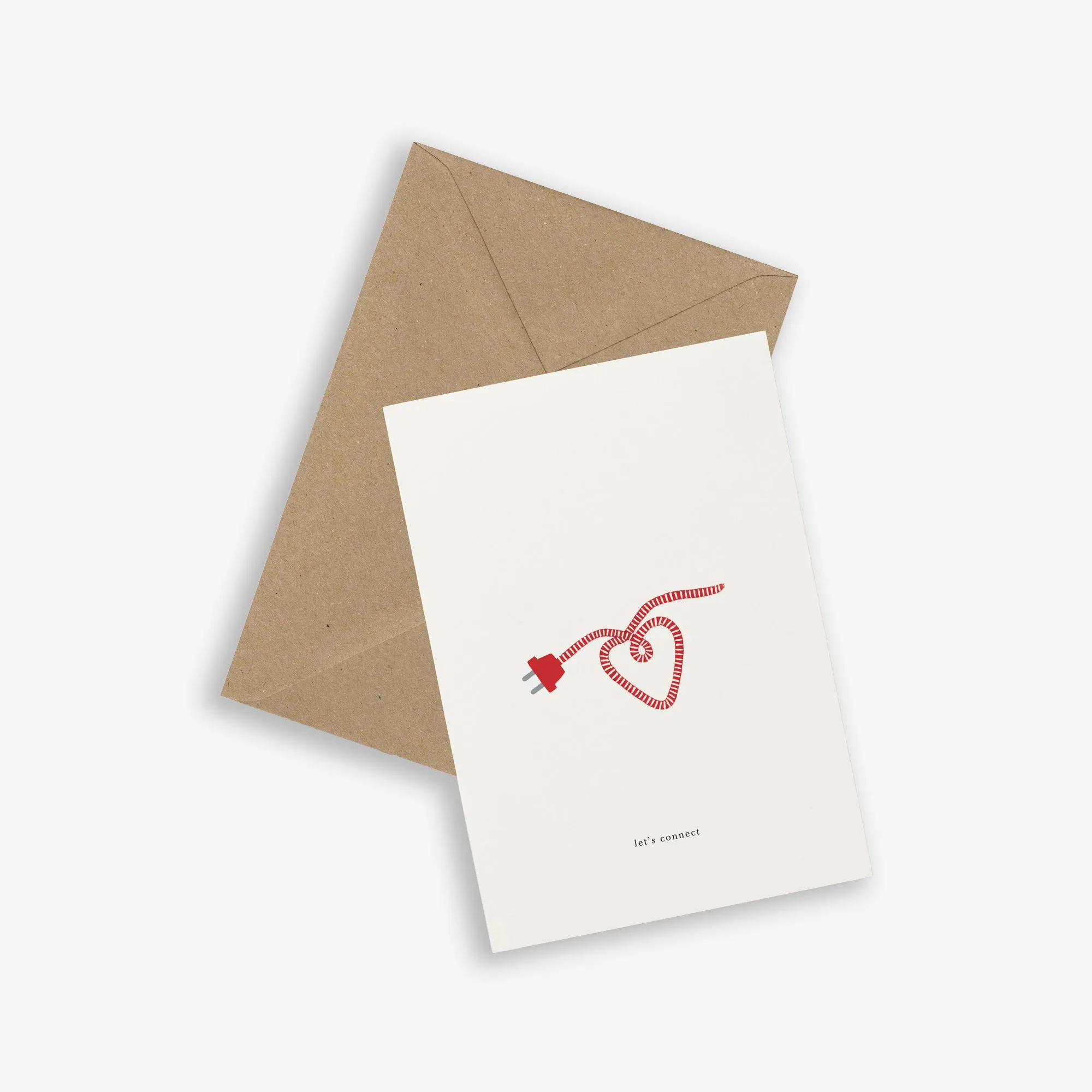 GREETING CARD // POWER CORD