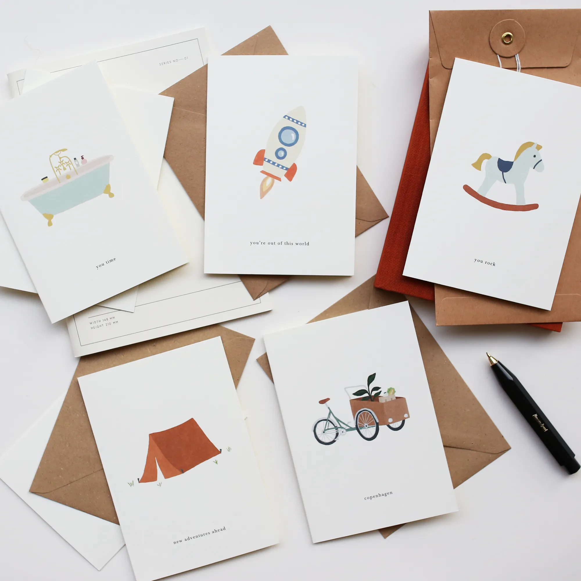 GREETING CARD // ROCKING HORSE