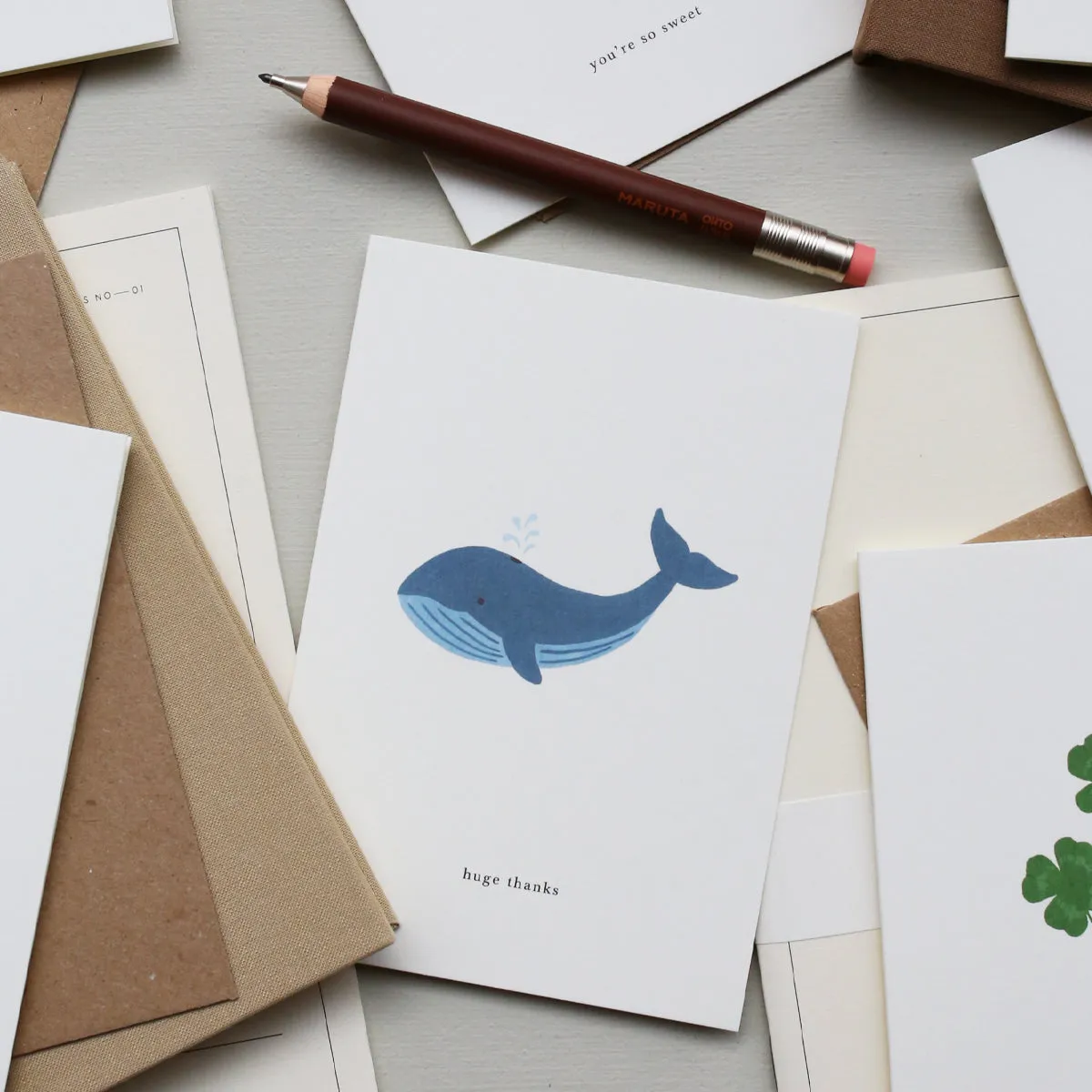 GREETING CARD // WHALE