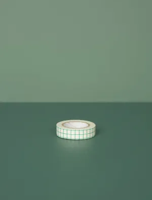 Grid Washi Tape // Green