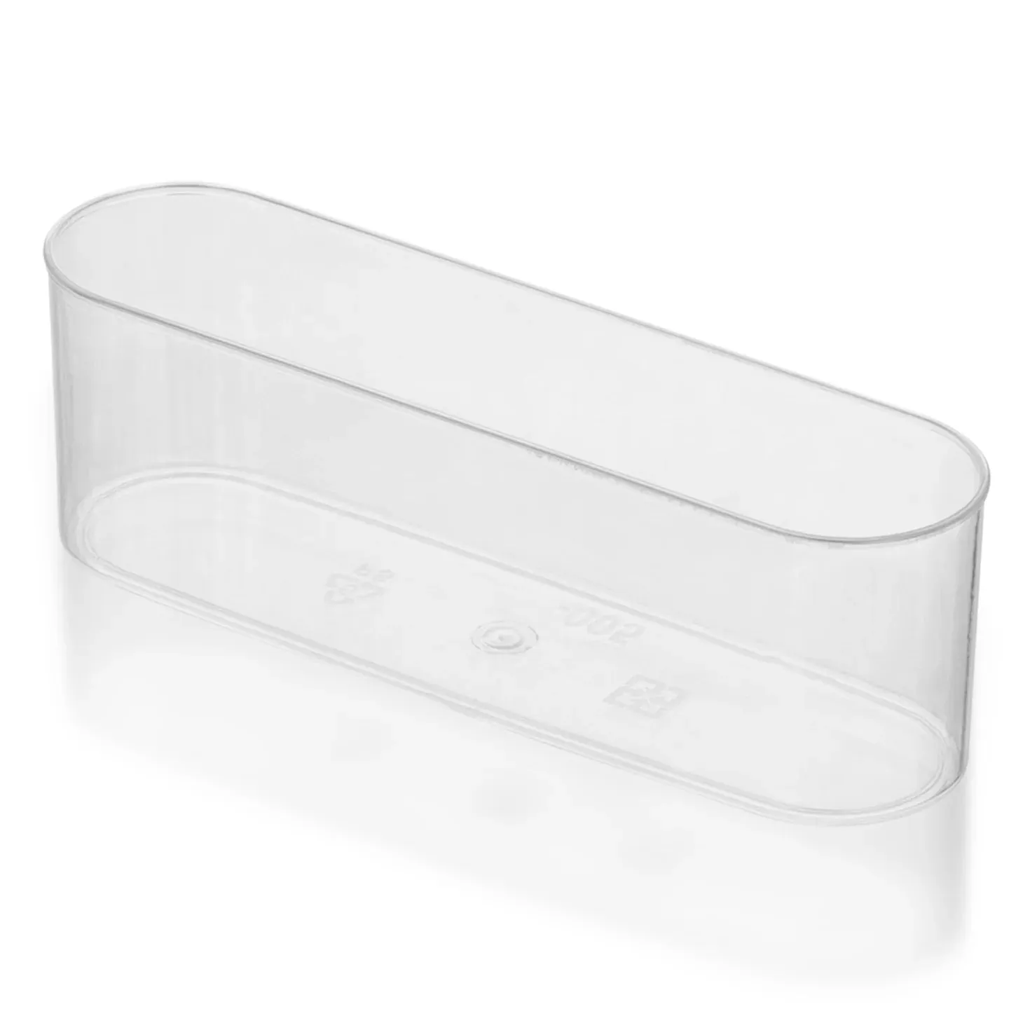 Hammont Clear Acrylic Boxes 5"X1.5"X2.5" 12pc