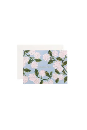 Hydrangea Thank You Card