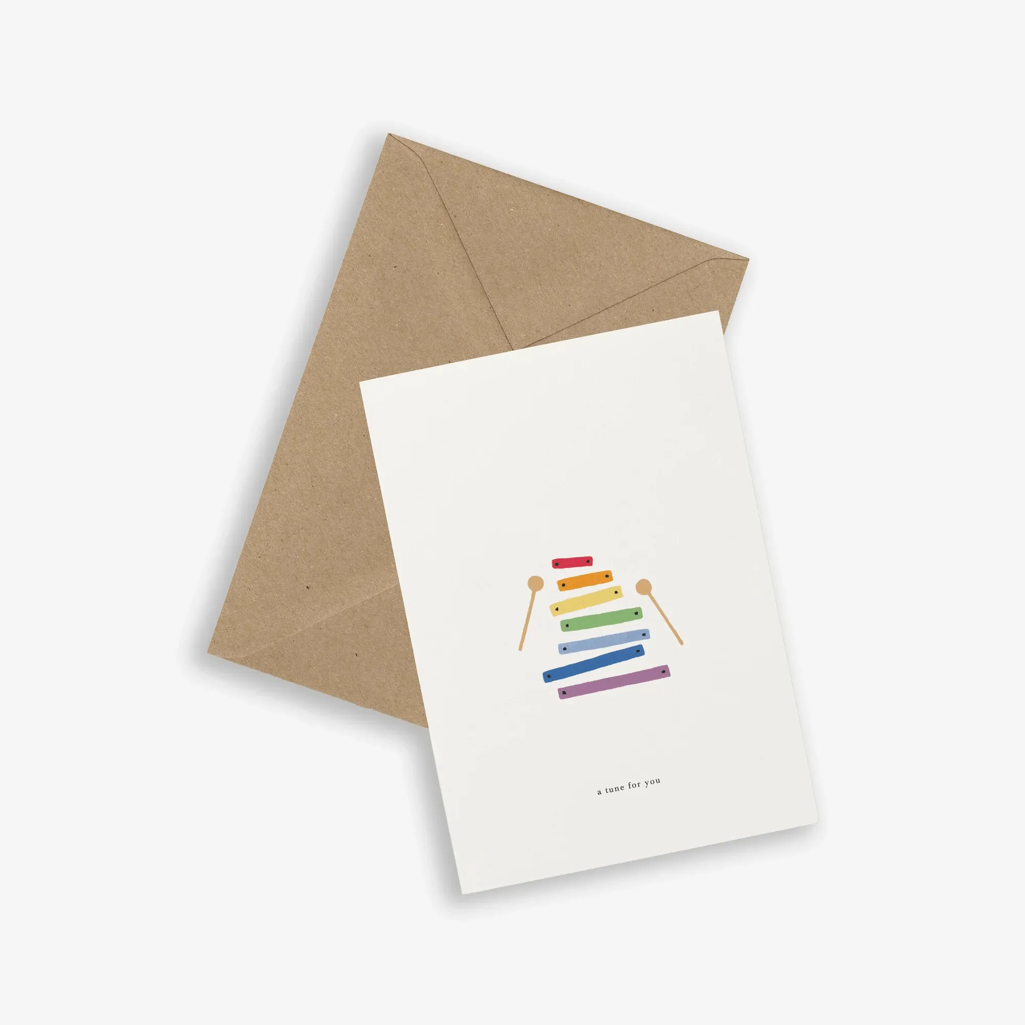 Kartotek Copenhagen Greeting Card - Xylophone