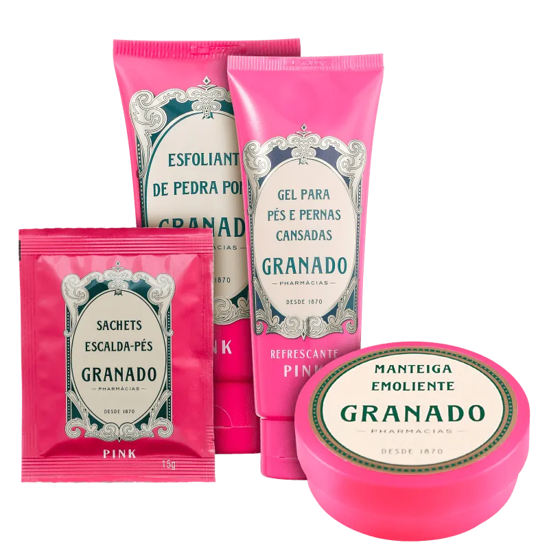 Kit Granado Pink SPA Relaxing for feet (4 Products)