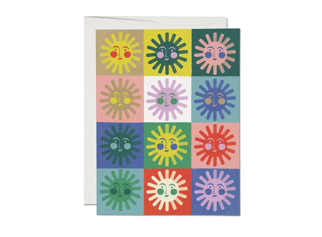 Little Suns everyday greeting card