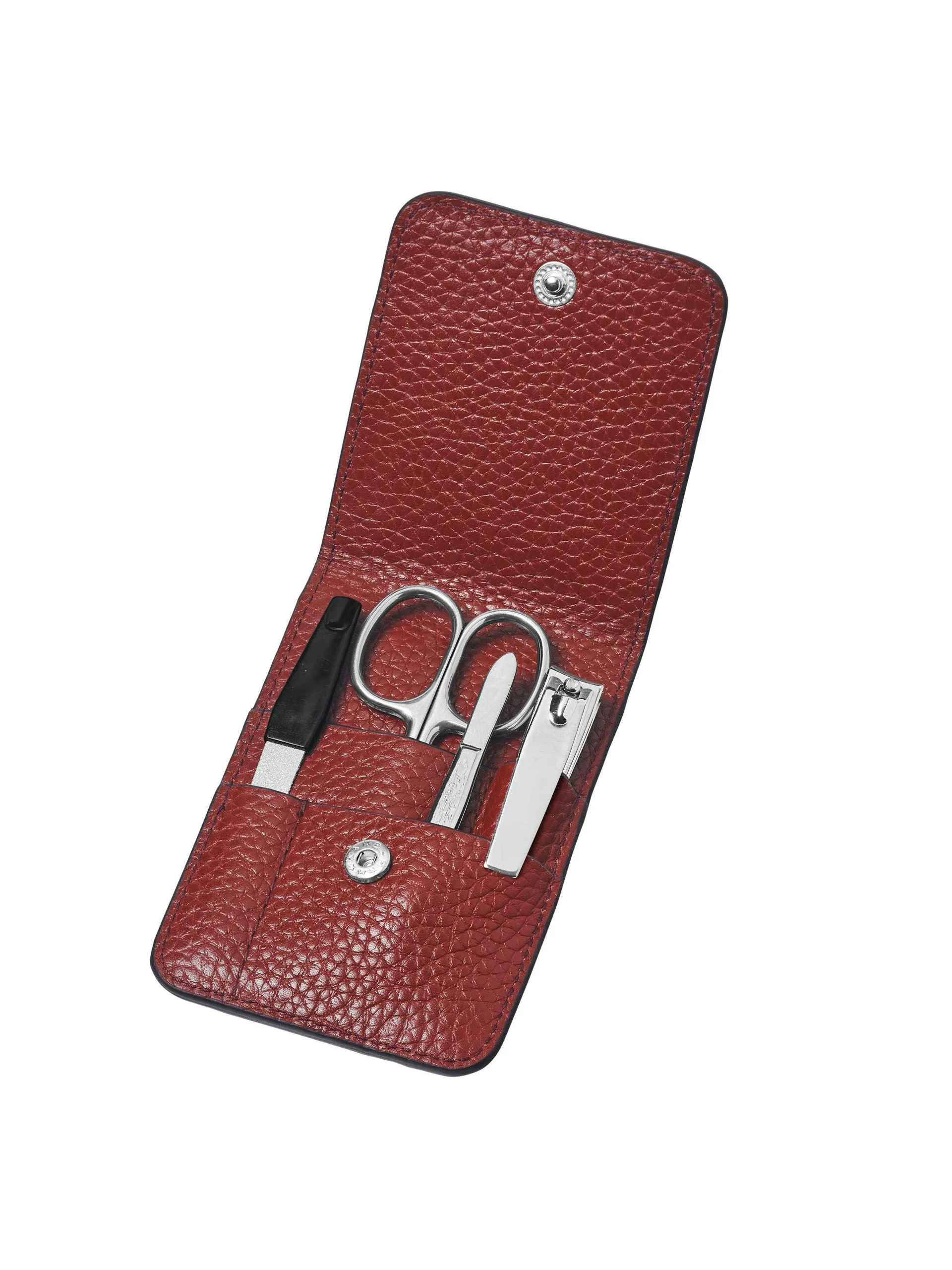 Manicure set in merlot