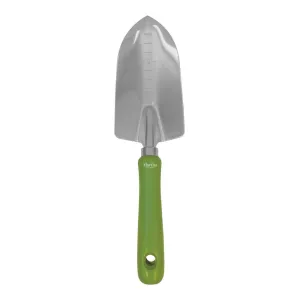 Martha Stewart MTS-JDST1 Japanese Artisanal Multi-Purpose Half-Round Hand Trowel with Carbon Steel Digging Blade