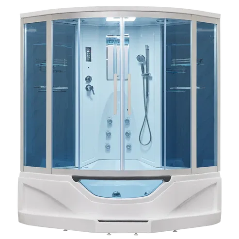 Mesa Steam Showers 702A Steam Shower Tub Combo - 61" x 61" x 89"