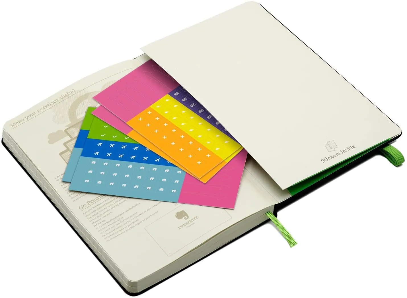 Moleskine Evernote Smart Notebook Squared A5 Size