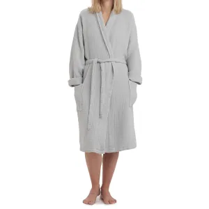 Obidos Bathrobe [Light grey]