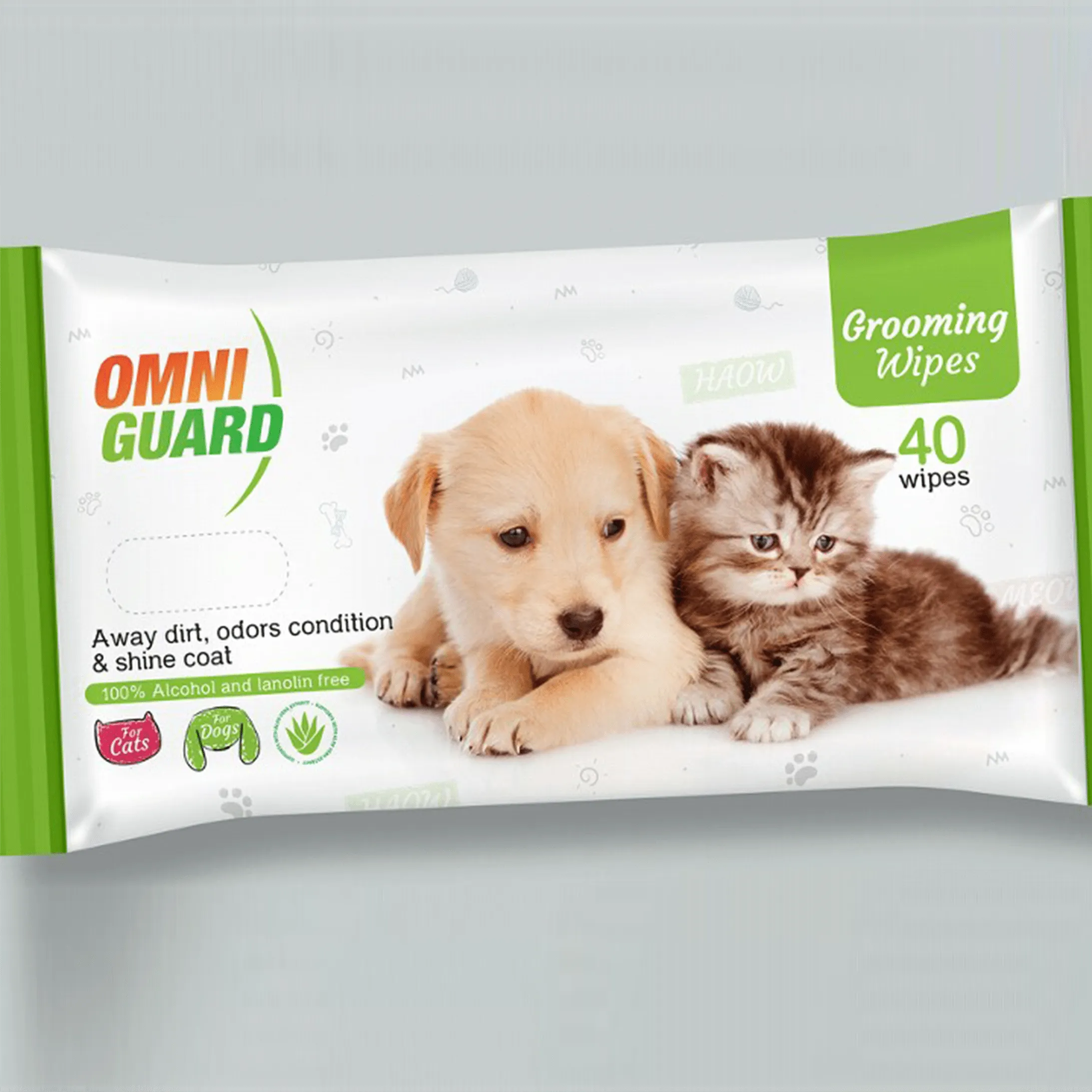 Omni Guard Grooming Wipes