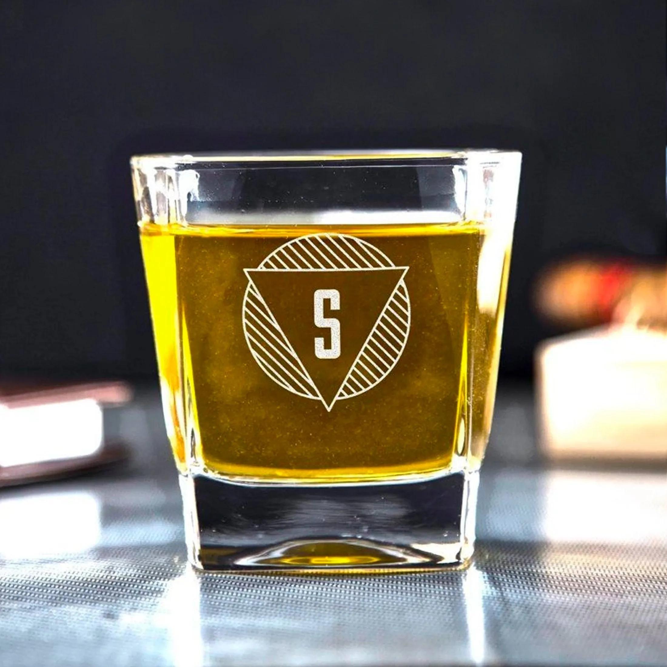 Personalized Whiskey Glasses