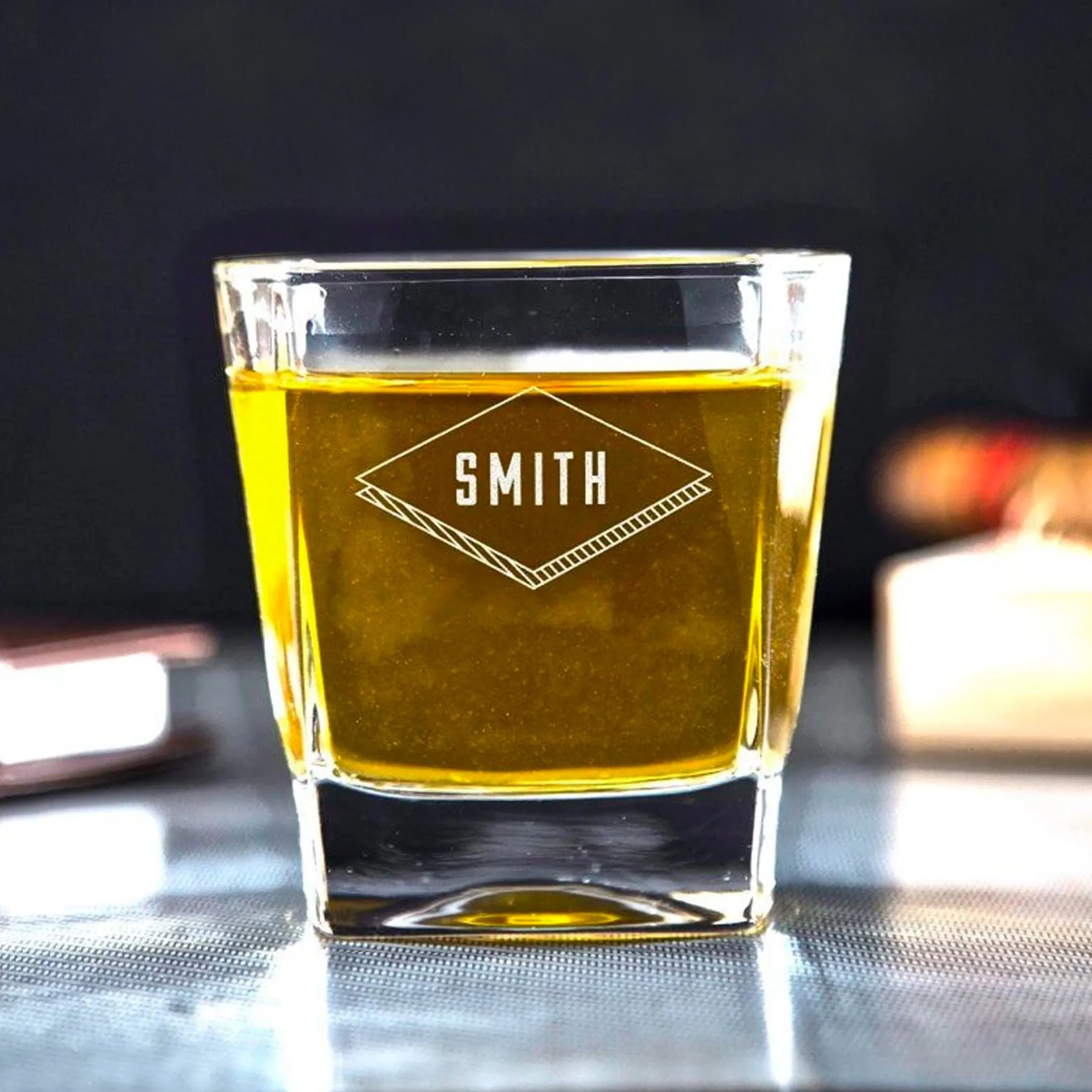 Personalized Whiskey Glasses