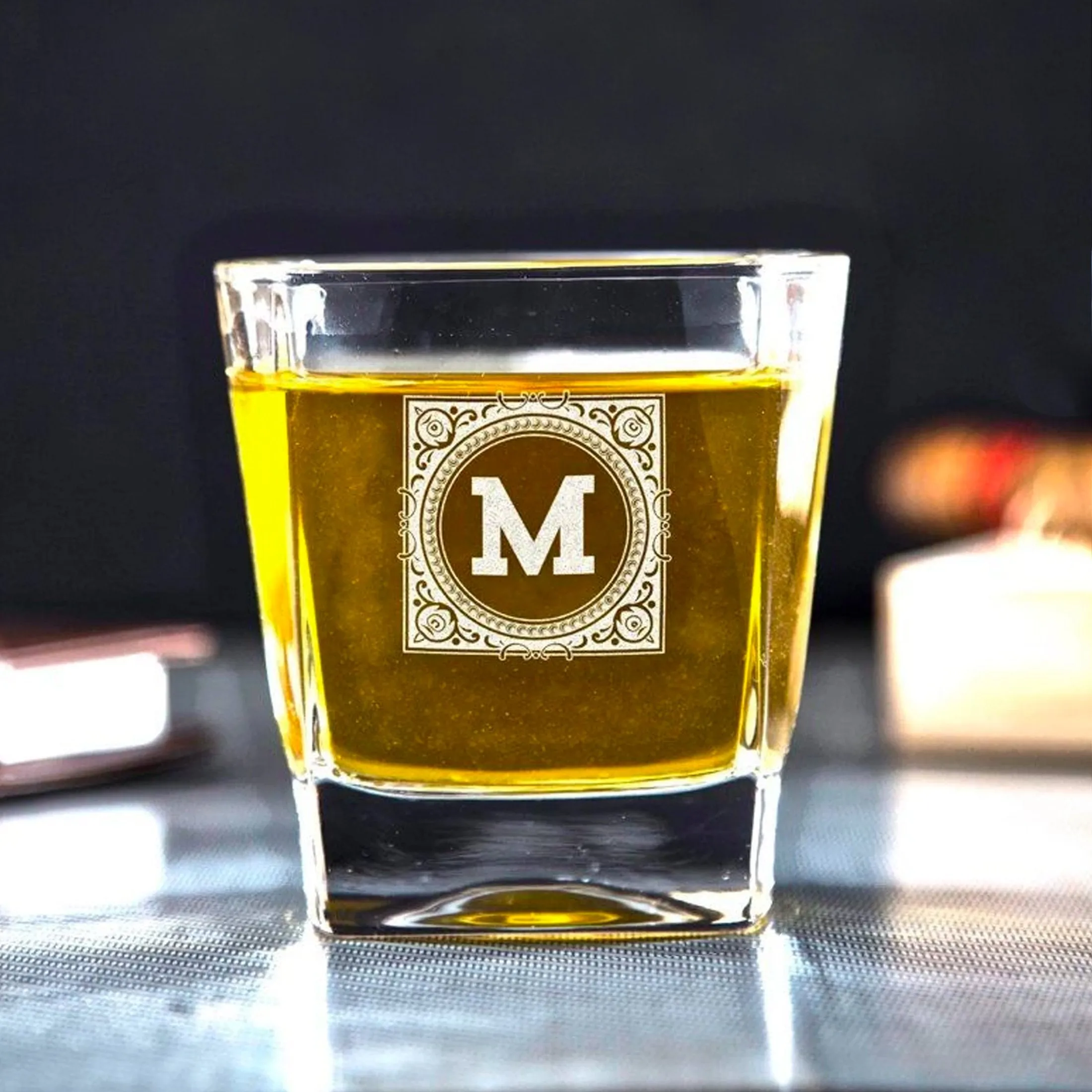 Personalized Whiskey Glasses