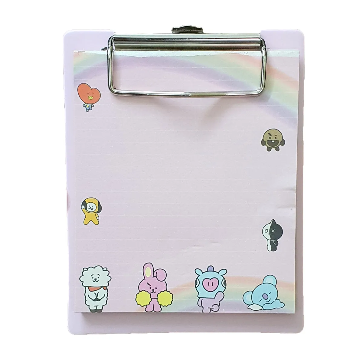 Rainbow Mini Clipboard with Memo Sheets