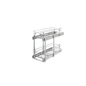 Rev-A-Shelf / 5WB2-0922CR-1 / Two-Tier Bottom Mount Pullout Steel Wire Organizer