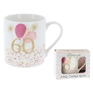 Rush Blossom 60th Birthday Ceramic Mug