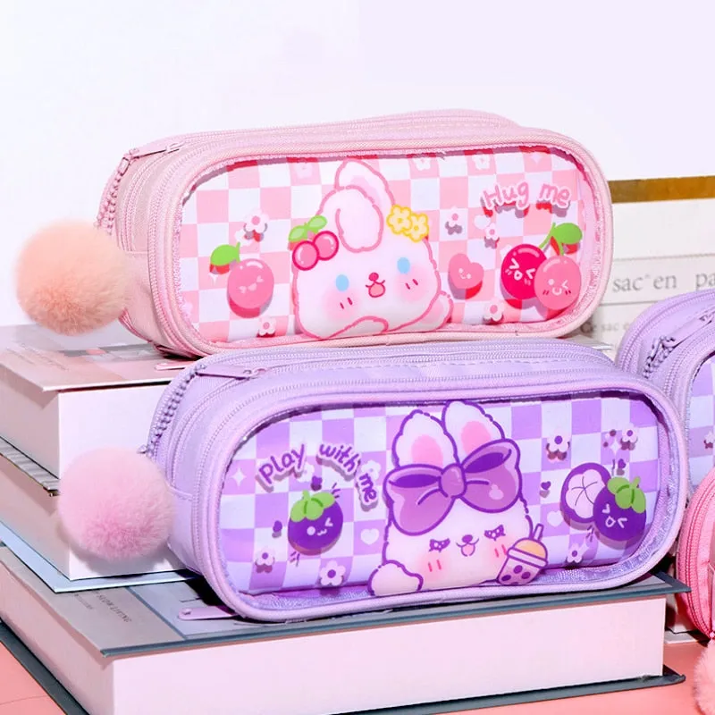 Sassy Bunny Pencil Case